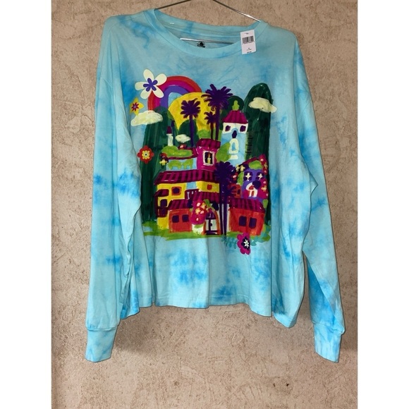 💕Disney Encanto Tie-Dye Long Sleeve T-Shirt for Adults - Picture 2 of 7
